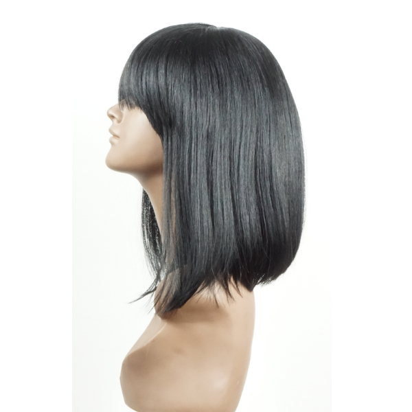 Boss Wig Synthetic Perücke mit Pony – Modell MP-21 in der Farbe Schwarz