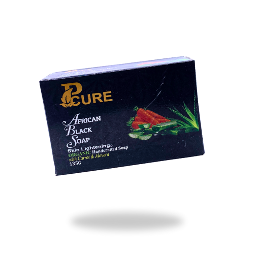 Pcure – Afrikanische Schwarzseife