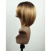 Boss Wig - Mittellanger, schicker Bob-Stil, Farbe M655 Gold.