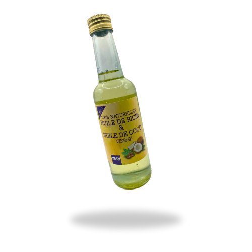 Castor oil &amp; virgin coconut oil - 250ml