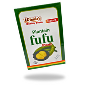 Kochbananen-Fufu-Mehl – traditionelles afrikanisches Fufu aus reifen Kochbananen. Natürlich, glutenfrei und ideal als Beilage zu Soßen und Eintöpfen.