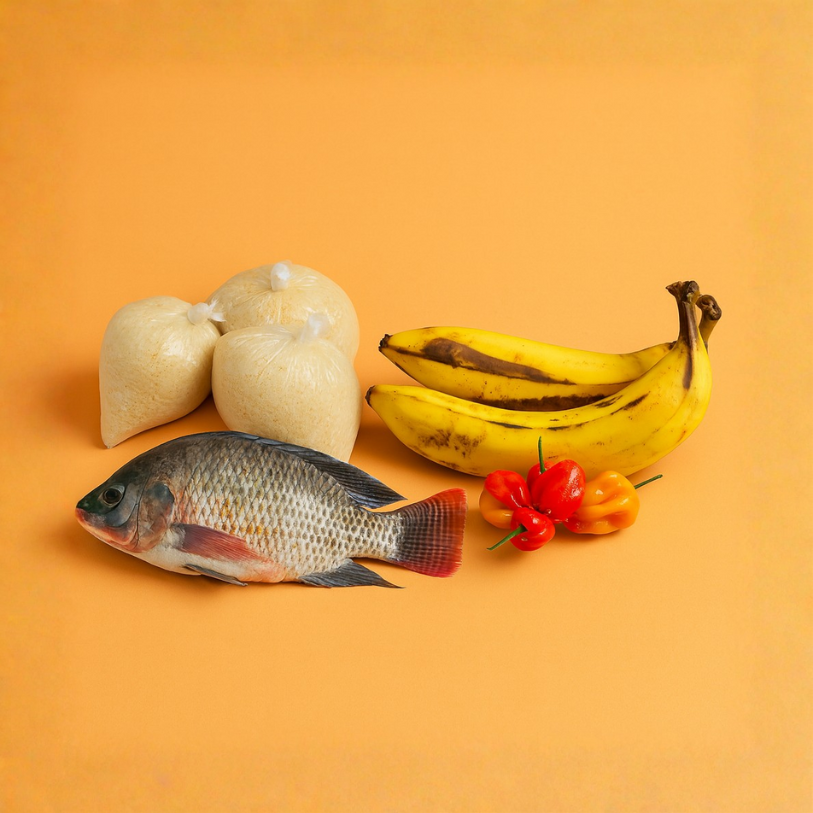 Attiéké & Fisch Kochbox