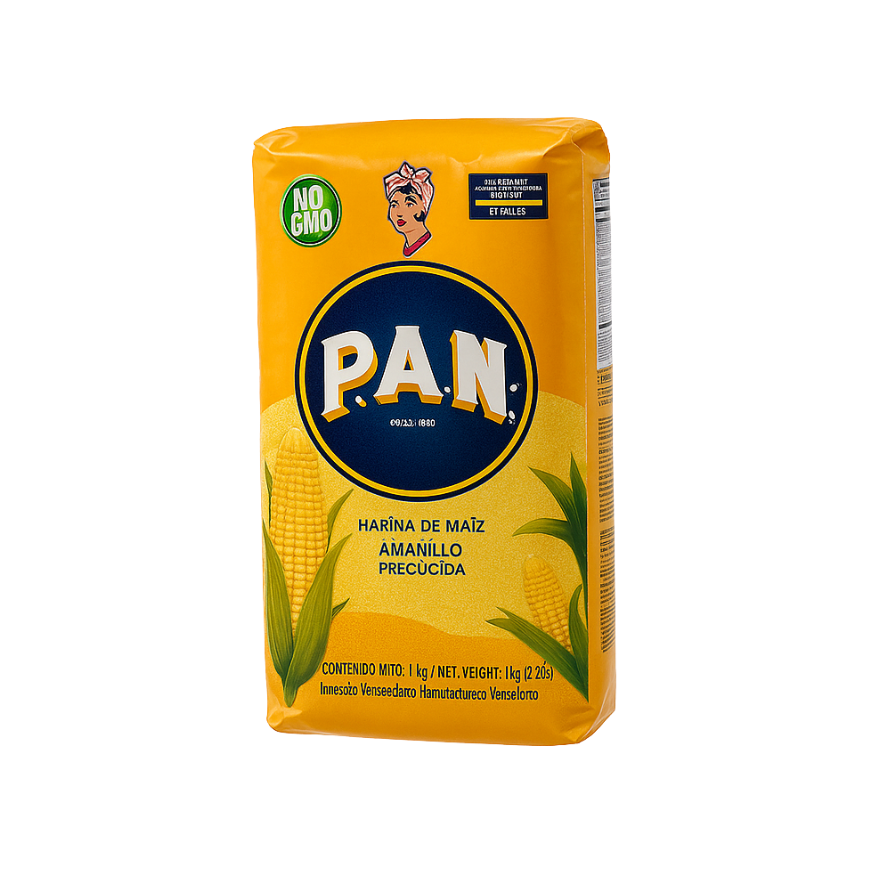 PAN - gelbes Maismehl (Orange) 1000g