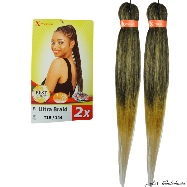 Pre-Stretched Braiding Hair T1B/144