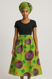 Afrikanischer Waxprint Stoff