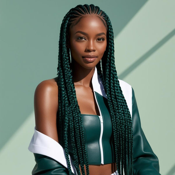 X-Pression Ultra Braid ( Dunkel Grün )