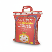 President golden sella rice, basmati rice, parboiled rice, long grain rice, premium rice